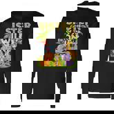 Sister Of The Wild One 1St Birthday Zoo Animal Safari Jungle Long Sleeve T-Shirt