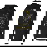 Solar Eclipse 2024 Garland Tx Texas Totality Eclipse Long Sleeve T-Shirt