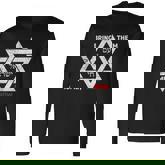 Star Of David Israel Am Yisrael Chai Bring Them Home Now Long Sleeve T-Shirt