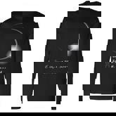 Total Eclipse 2017 And 2024 Totality Long Sleeve T-Shirt