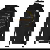 Total Solar Eclipse 2024 America Totality Solar Eclipse Long Sleeve T-Shirt