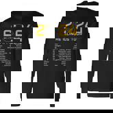 Total Solar Eclipse 2024 The Illinois Tour Totality Path Long Sleeve T-Shirt