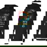 Total Solar Eclipse Ohio 2024 Colorful Eclipse 040824 Long Sleeve T-Shirt