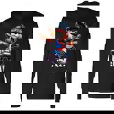 Wepa Teddy Bear Puerto Rico Flag Boricua Puerto Rican Long Sleeve T-Shirt