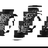 Awesome Dads Have Tattoos And Beards Father's Day July 4Th Coffee Mug