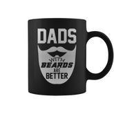 Dads With Beards Are Better Father Day Vintage Coffee Mug