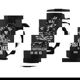 Jesus Made Me A Fisher Of Man Christian Fishing Fathers Day Coffee Mug