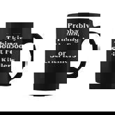 Probably Thinking About Food Or Serial Killers True Crime Coffee Mug