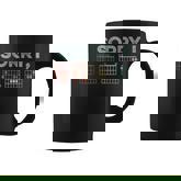 Sorry I-Dgaf Hidden Message Guitar Chords Music Note Coffee Mug