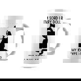 I'm Sorry Did I Roll My Eyes Out Loud Sarcastic Cat Coffee Mug