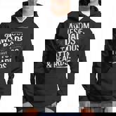 Awesome Dads Have Tattoos And Beards Father's Day July 4Th Hoodie