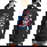 Chill The Fourth Out Skeleton 4Th Of July Patriotic Hoodie