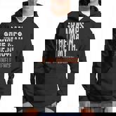 Gramps The Man The Myth The Bad Influence Father's Day Hoodie
