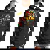 Junenth Black King 1865 African Nutritional Facts Hoodie