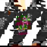 Groovy Shenanigan Squad Irish Flamingo St Patrick's Day Women Hoodie
