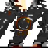 Solar Eclipse 2024 American Totality Astronomy Women Hoodie