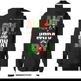 Aunt Of The Birthday Boy Family Football Party Decorations Sweatshirt