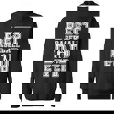 Best Baseball Dad Ever Father's Day Vintage Papa Father Dad Sweatshirt