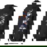 Cute Hip Hop Teddy Bear 90 Hip Hop West Coast Chicano Sweatshirt