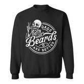 Dads With Beards Are Better Distressed Sweatshirt