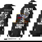 Family Skull Pirate Mommy Jolly Roger Crossbones Flag Sweatshirt