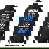 Awesome Dads Have Tattoos And Beards Father's Day Sweatshirt
