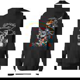 Baseball Skeleton Mexican Sombrero Cool Cinco De Mayo Sweatshirt