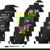 He's My Drunker Half Mardi Gras Matching Couple Boyfriend Sweatshirt