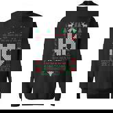 Where My Ho's At Ho Matching Couple Christmas Ugly Sweatshirt