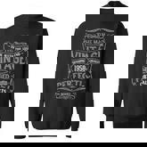 Man Myth Legend Vintage 1958 Year Of Birth Birthday Sweatshirt