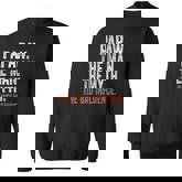 Papaw The Man The Myth The Bad Influence Father's Day Papaw Sweatshirt