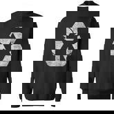 Recycle Symbol Logo Earth Day Green Deal Climate Change Sweatshirt