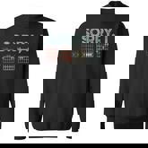 Sorry I-Dgaf Hidden Message Guitar Chords Music Note Sweatshirt