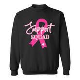 Support Squad Breast Cancer Support Squad Sweatshirt