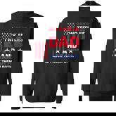 I Have Two Titles Dad And Grandpa Fathers Day Usa Flag Sweatshirt