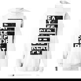 Programmer Eat Sleep Code Repeat Software Engineer Sweatshirt