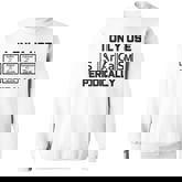 Sarcasm Periodic Table Element Science Joke Sweatshirt