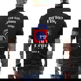 82Nd Airborne Division Airborne I Am The 001 Percent Mens Back Print T-shirt