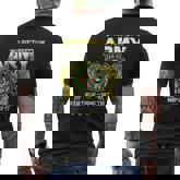 Army Retired Military Us Army Retirement V2 Mens Back Print T-shirt