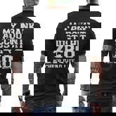 My Bank Account Just Hit Zero Cheer Dad Father's Day Men's T-shirt Back Print