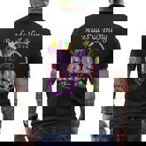 Beads And Bling Its A Mardi Gras Thing Mens Back Print T-shirt