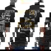 Carpenter Ideas Carpentry Woodworker Woodworking Men's T-shirt Back Print