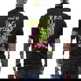 Cereal Killer Horror Movies True Crime And Cereal Lovers Men's T-shirt Back Print