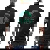 Colorado Get Rocky Mountain High Mens Back Print T-shirt