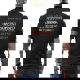 I Am Currently Unsupervised Mens Back Print T-shirt