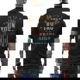 Don't I Look Too Young To Be A Grandpa Father's Day Papa Men's T-shirt Back Print