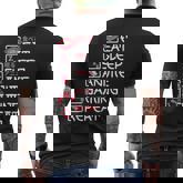 Eat Sleep Anime Gaming Repeat Otaku Gamer Japanese Anime Men's T-shirt Back Print