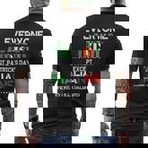 Everyone Is A Little Irish On St Patrick Day Except Italians Mens Back Print T-shirt