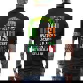 Everyone Is A Little Irish On St Patrick Day Except Italians Men's T-shirt Back Print
