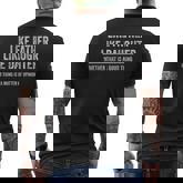 Like Father Like Daughter Fathers Day From Daughter Men's T-shirt Back Print